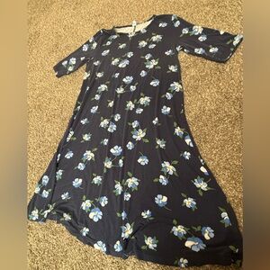 Floral swing dress